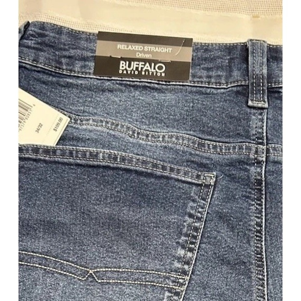 NWT Buffalo David Bitton Mens Driven Basic Blue S… - image 5